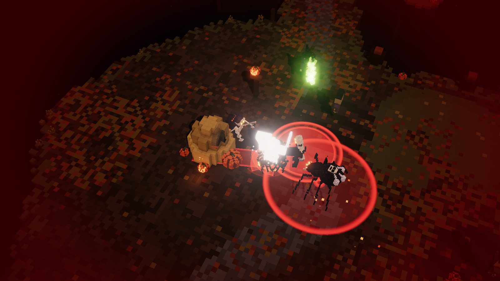 Fighting in the Pumpkin Hollow act